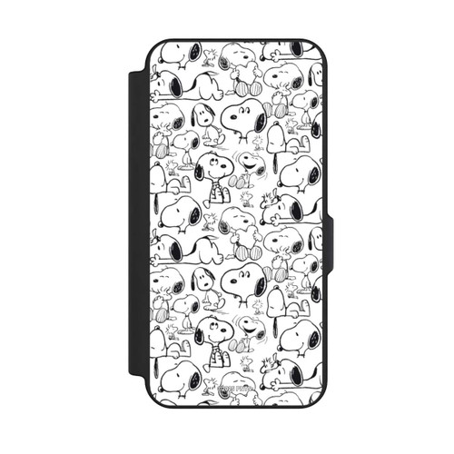 Samsung Galaxy S25 FE NIVOflip Classic Snoopy Pattern White