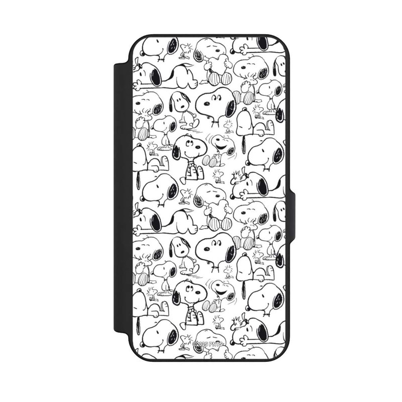 Galaxy S25 FE NIVOflip Classic Snoopy Pattern White