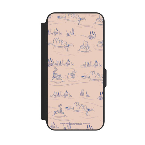 Samsung Galaxy S25 FE NIVOflip Winnie Puuh Keramik Muster Brücke Pink