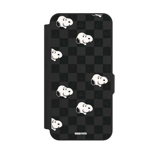 Samsung Galaxy S25 FE NIVOflip Snoopy Checked Pattern