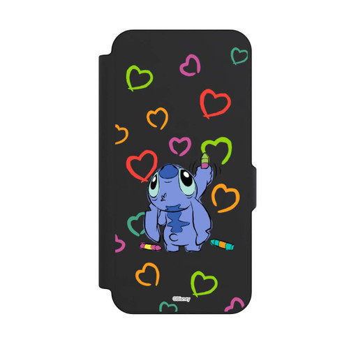 Samsung Galaxy S25 FE NIVOflip Stitch Draws a Heart Transparent