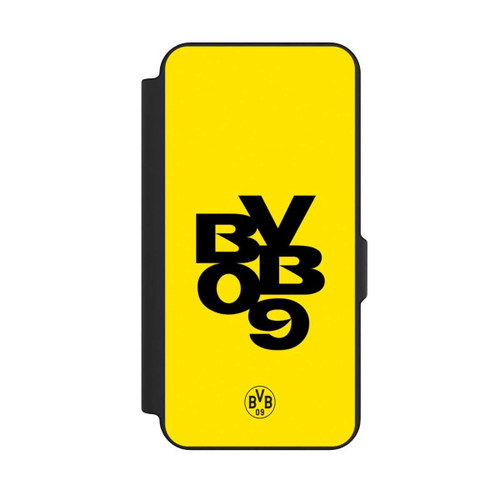 Samsung Galaxy S25 FE NIVOflip BVB09 Schwarz Gelb