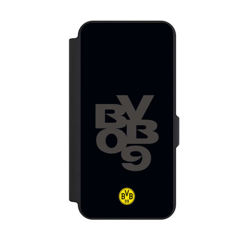 Samsung Galaxy S25 FE NIVOflip BVB09 Grau Schwarz