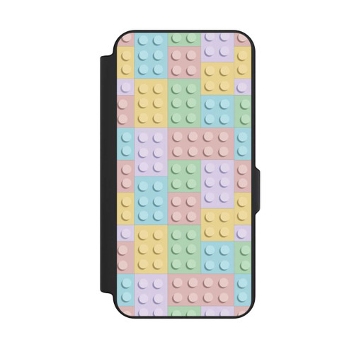 Samsung Galaxy S25 FE NIVOflip Modèle de blocs colorés