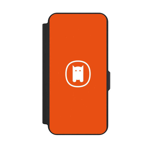 Samsung Galaxy S25 FE NIVOflip Nivocase Logo Orange