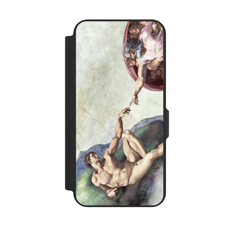 Galaxy S25 FE NIVOflip Michelangelo Buonarroti Erschaffung von Adam