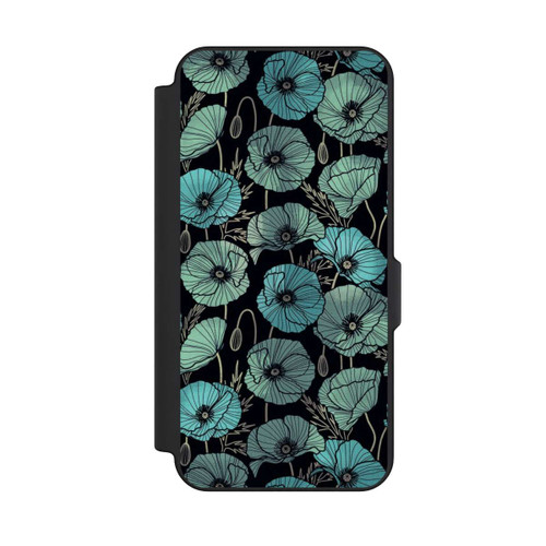 Samsung Galaxy S25 FE NIVOflip Summer Poppies Green