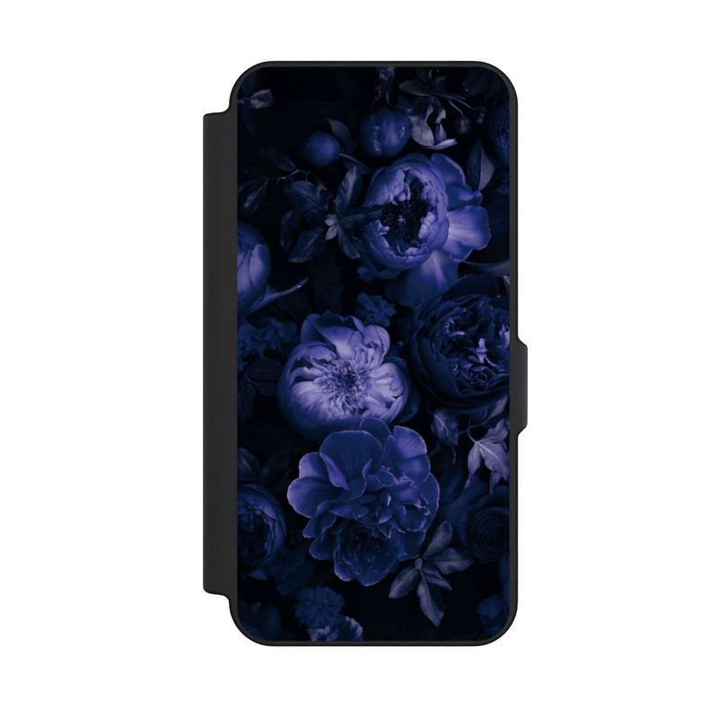 Galaxy S25 FE NIVOflip Victorian Grandeur Large Flowers Purple With AI