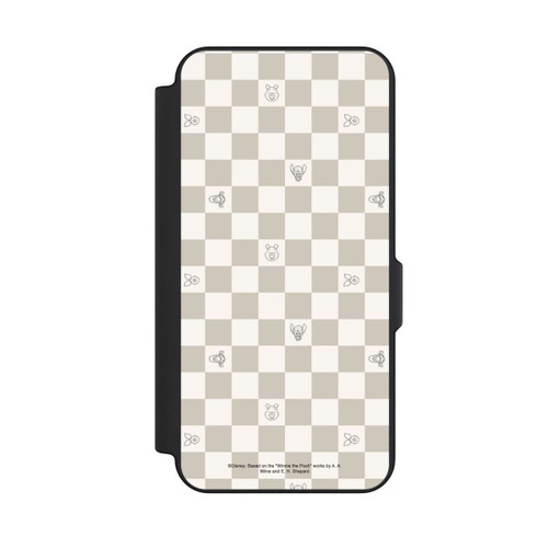 Samsung Galaxy S25 FE NIVOflip Winnie l'Ourson Beige à Carreaux