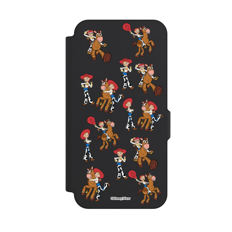 Galaxy S25 FE NIVOflip Toy Story 5 Jessie Cowboy Pattern Transparent