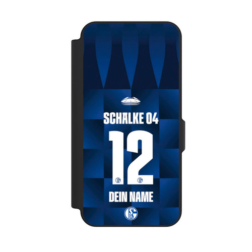 Samsung Galaxy S25 FE NIVOflip Schalke 04 Trikot Personalisierbar 26-27