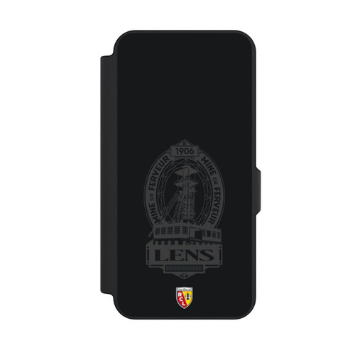 Samsung Galaxy S25 FE NIVOflip RC Lens Mine de Ferveur Emblème noir