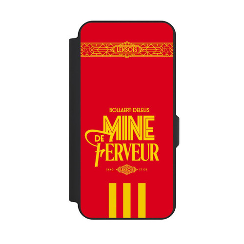Samsung Galaxy S25 FE NIVOflip RC Lens Mine de Ferveur rouge
