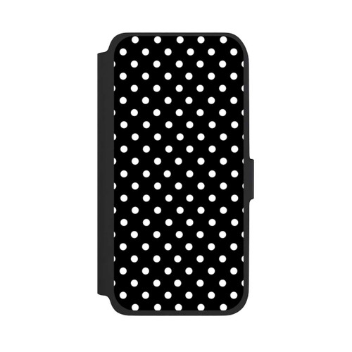 Samsung Galaxy A17 5G NIVOflip Polka Dots Schwarz und Weiß