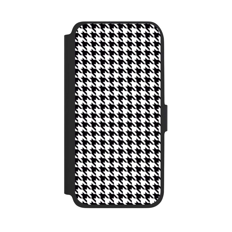 Galaxy A17 5G NIVOflip Hahnentritt Schwarz Weiß