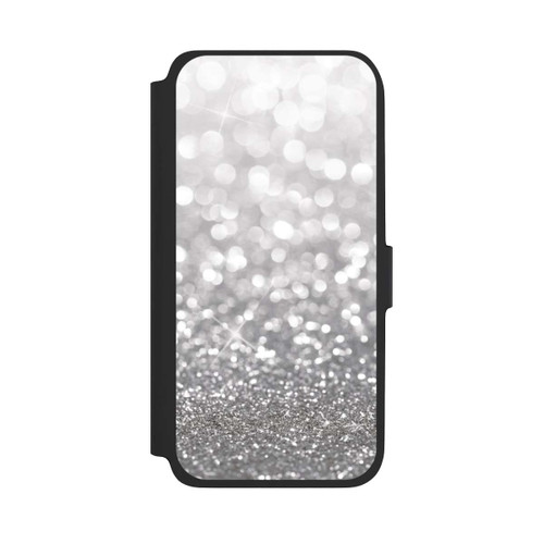 Samsung Galaxy A17 5G NIVOflip Pluie de Paillettes Argentées Look