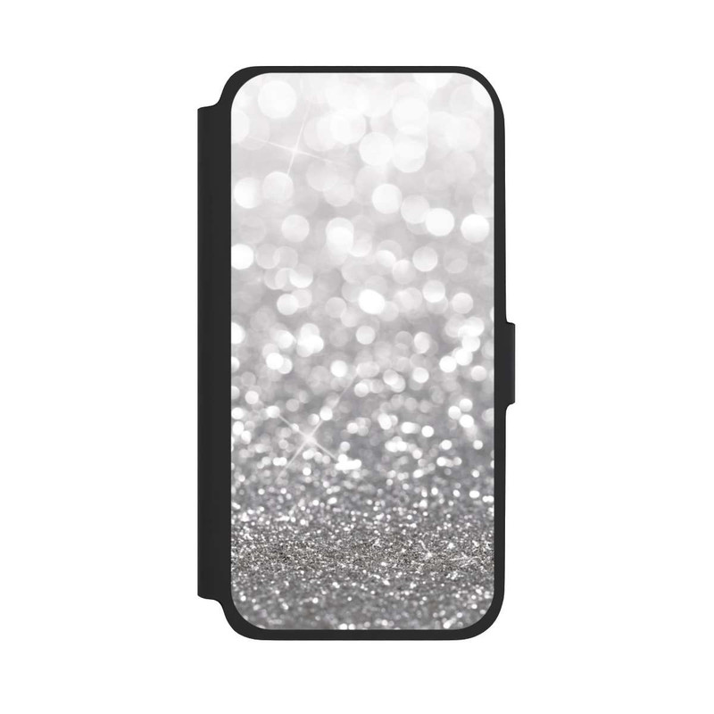 Galaxy A17 5G NIVOflip Pluie de Paillettes Argentées Look