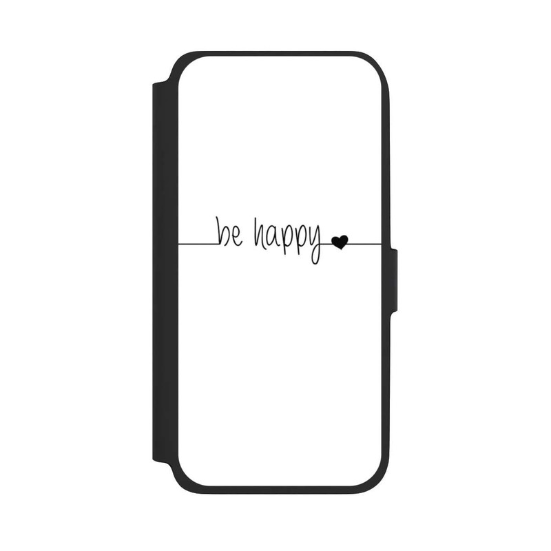 Galaxy A17 5G NIVOflip Be Happy Weisser Hintergrund