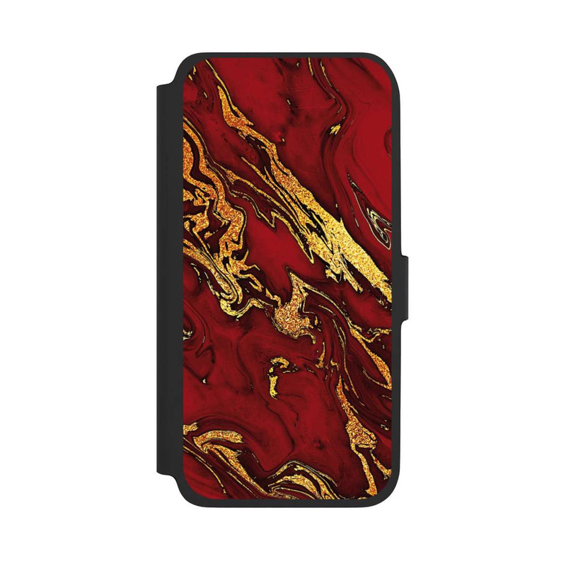 Galaxy A17 5G NIVOflip Rot Gold Marmorlook