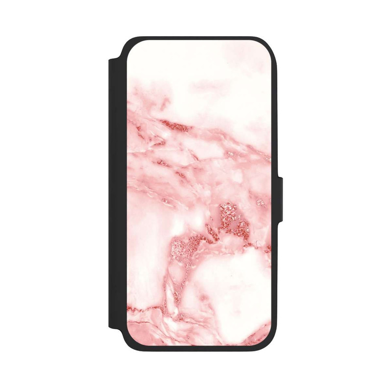 Galaxy A17 5G NIVOflip Marmor rosa und weiß