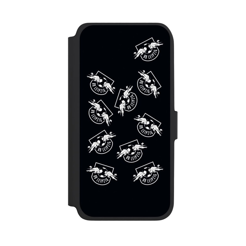 Galaxy A17 5G NIVOflip Logos RB Leipzig Blanc sur Noir