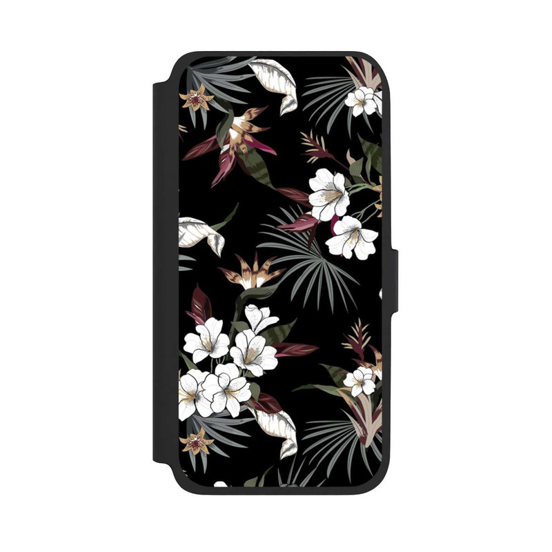 Galaxy A17 5G NIVOflip Flowers Black