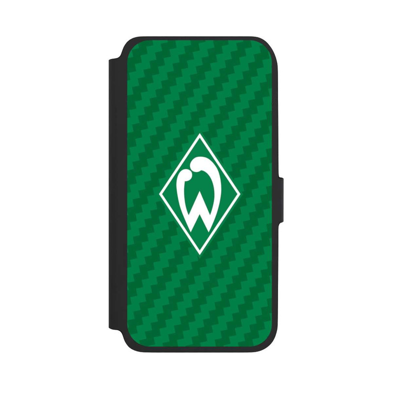 Galaxy A17 5G NIVOflip Carbonlook - Werder Bremen