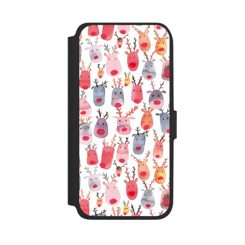 Samsung Galaxy A17 5G NIVOflip  Niedliches Rentieraquarell