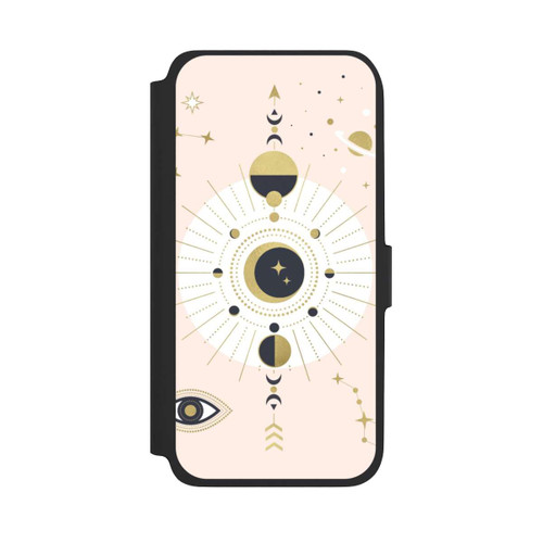 Samsung Galaxy A17 5G NIVOflip Abstrakter Rose-Gold-Look