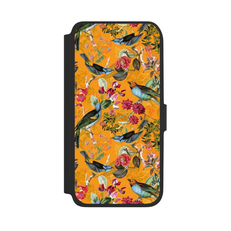 Galaxy A17 5G NIVOflip Tapete mit Vögeln und Blumen