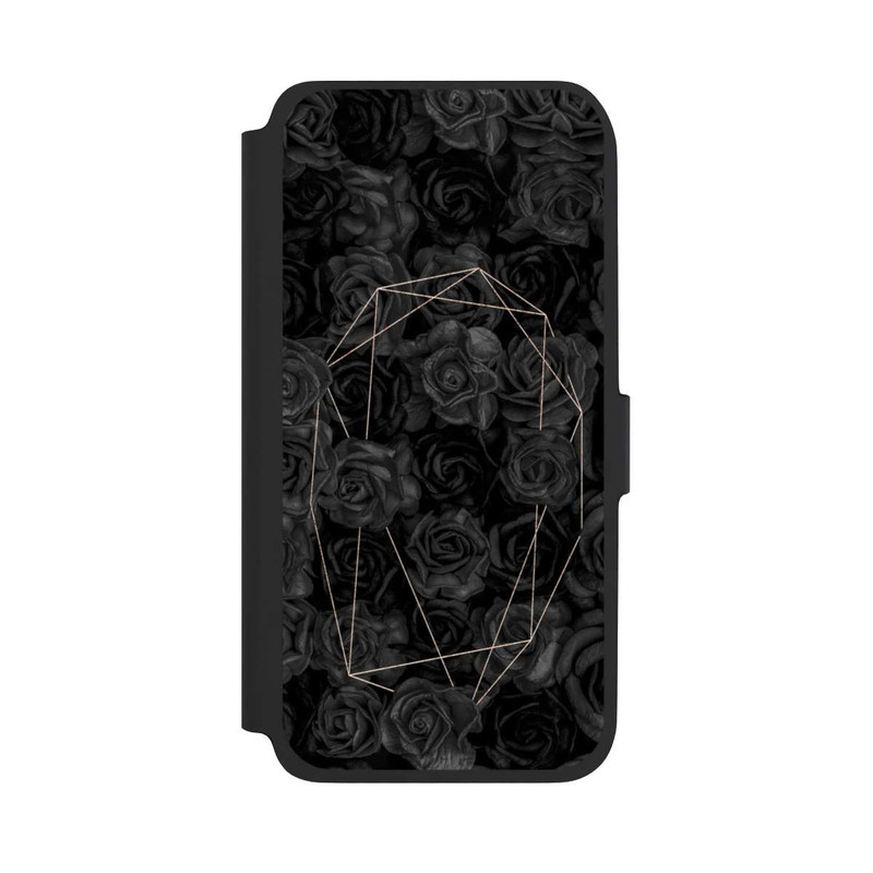 Galaxy A17 5G NIVOflip Schwarze Rosen