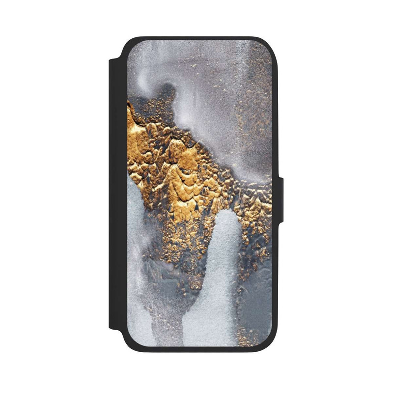 Galaxy A17 5G NIVOflip Beton-Gold-Glitzerlook