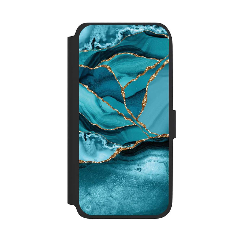 Galaxy A17 5G NIVOflip Marbre Bleu Glacier