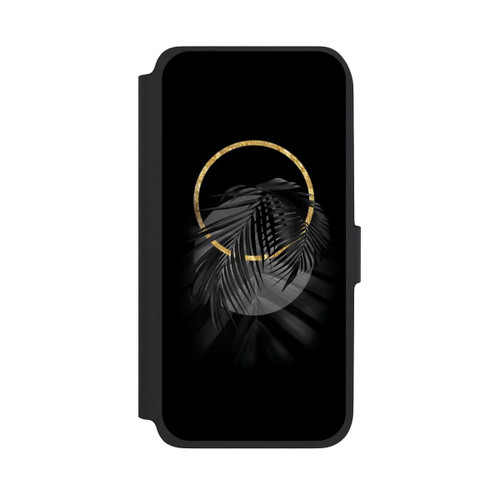 Samsung Galaxy A17 5G NIVOflip Black Tropical Leaf