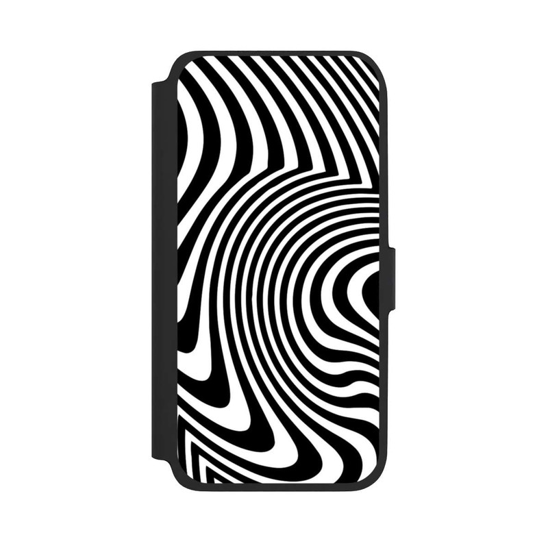 Galaxy A17 5G NIVOflip schwarz-weiße Wellen