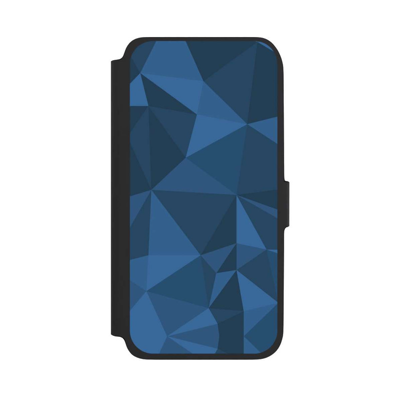 Galaxy A17 5G NIVOflip Polygon Pattern Blue