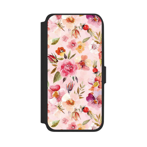Samsung Galaxy A17 5G NIVOflip Hagebuttentapete Rosa Frühling