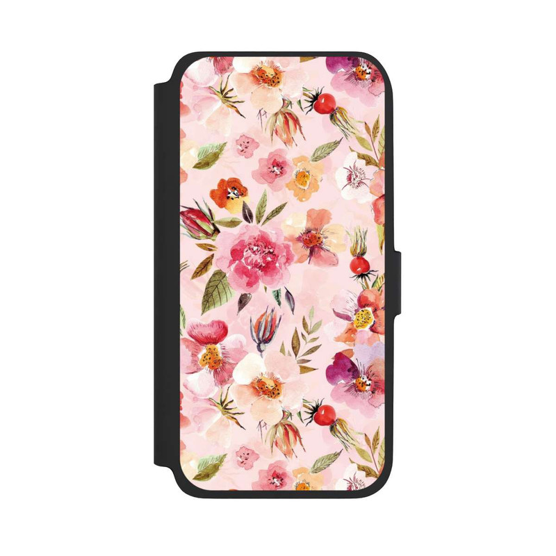 Galaxy A17 5G NIVOflip Hagebuttentapete Rosa Frühling