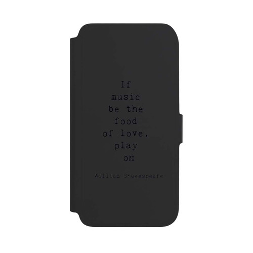 Samsung Galaxy A17 5G NIVOflip Shakespeare Music Food Transparent