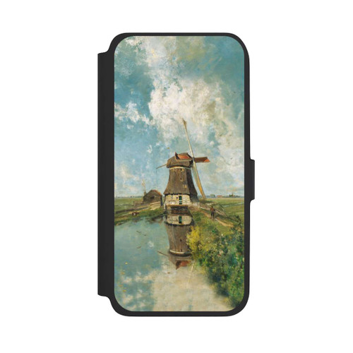 Samsung Galaxy A17 5G NIVOflip A Windmill on a Polder Waterway