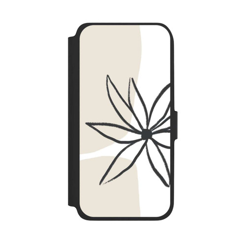 Samsung Galaxy A17 5G NIVOflip Blume und Creme