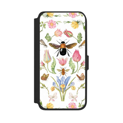 Samsung Galaxy A17 5G NIVOflip Wildblumen mit Biene weiß
