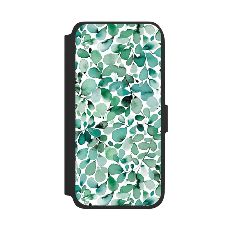 Galaxy A17 5G NIVOflip Aquarellmuster Blätter