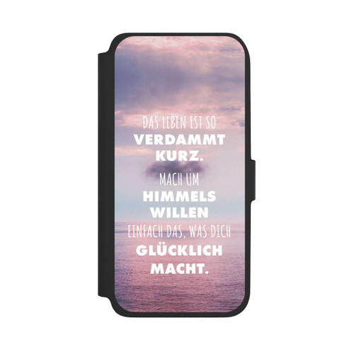 Samsung Galaxy A17 5G NIVOflip Das Leben Ist So Verdammt Kurz
