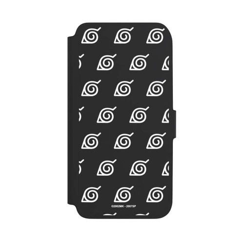 Samsung Galaxy A17 5G NIVOflip white Konoha-Pattern Transparent