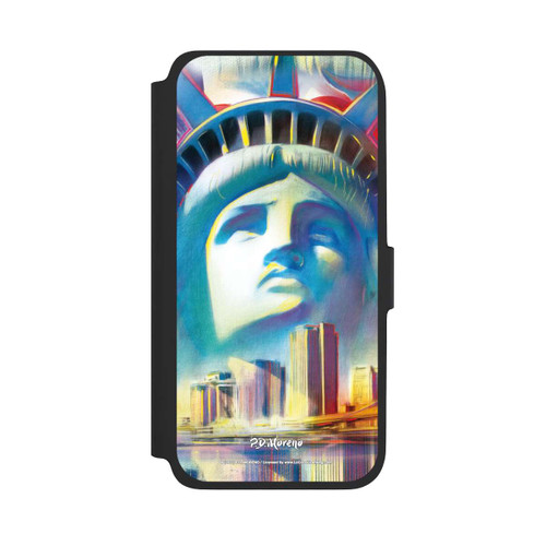 Samsung Galaxy A17 5G NIVOflip New York Liberty Art By P.D. Moreno
