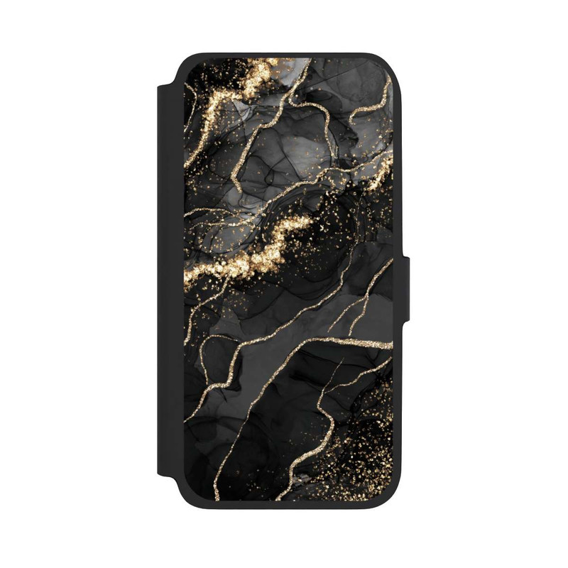 Galaxy A17 5G NIVOflip Look Spirales de Marbre Sombre & Or