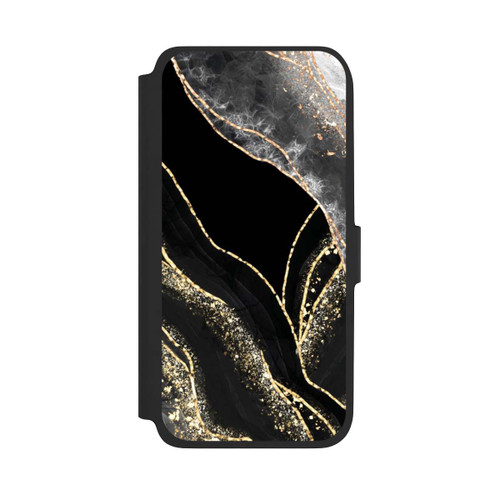 Samsung Galaxy A17 5G NIVOflip Dark Marble Gold