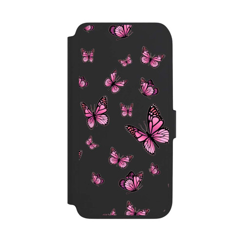 Samsung Galaxy A17 5G NIVOflip Schmetterlinge pink