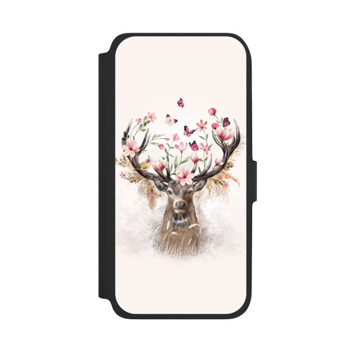 Samsung Galaxy A17 5G NIVOflip Deer Flowers Antlers